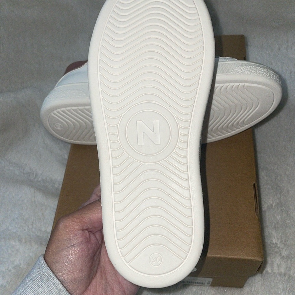 NWT NATURINO HASSELT Sneaker in White-Silver-Platinum - Picture 15 of 15